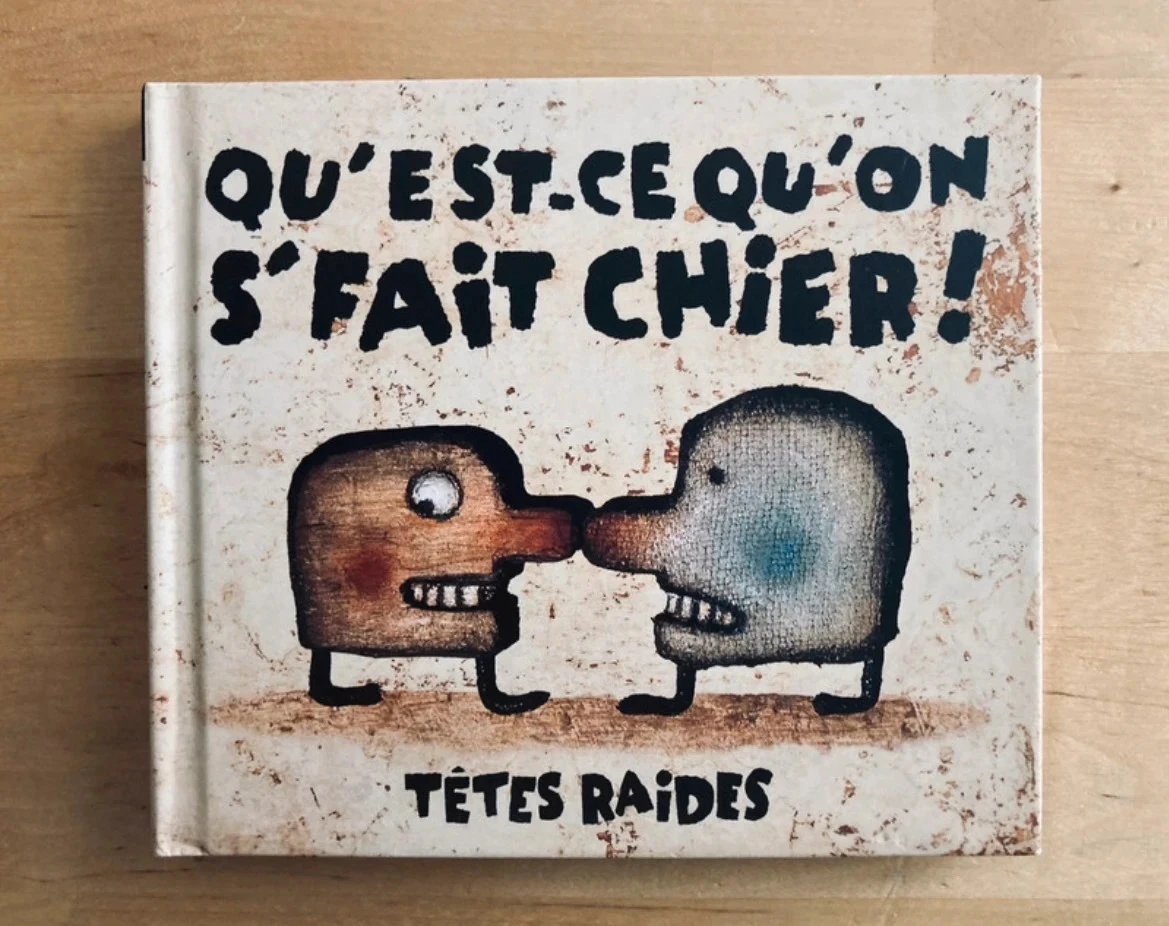 Coffret CD digibook Les têtes raides Qu’est ce qu’on se fait chier.